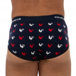  Briefs Hähne - dreifarbig - GARÇON FRANÇAIS SLIP18-TRICOLORE COQS 