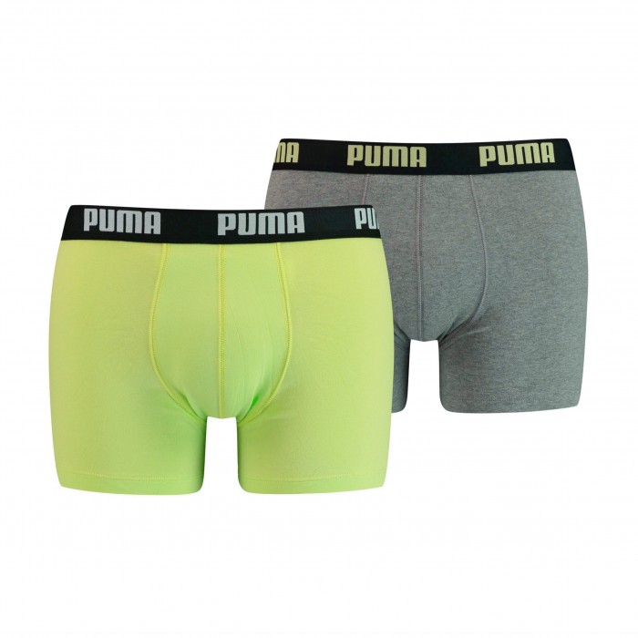  Confezione da 2 paia di boxer Basic - lime - PUMA 521015001-010 