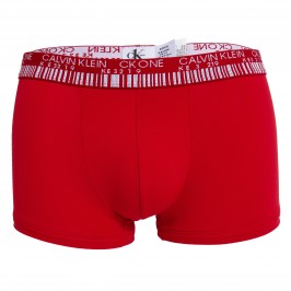 Boxer taille basse - CK One rouge - CALVIN KLEIN NB2647A-XU9