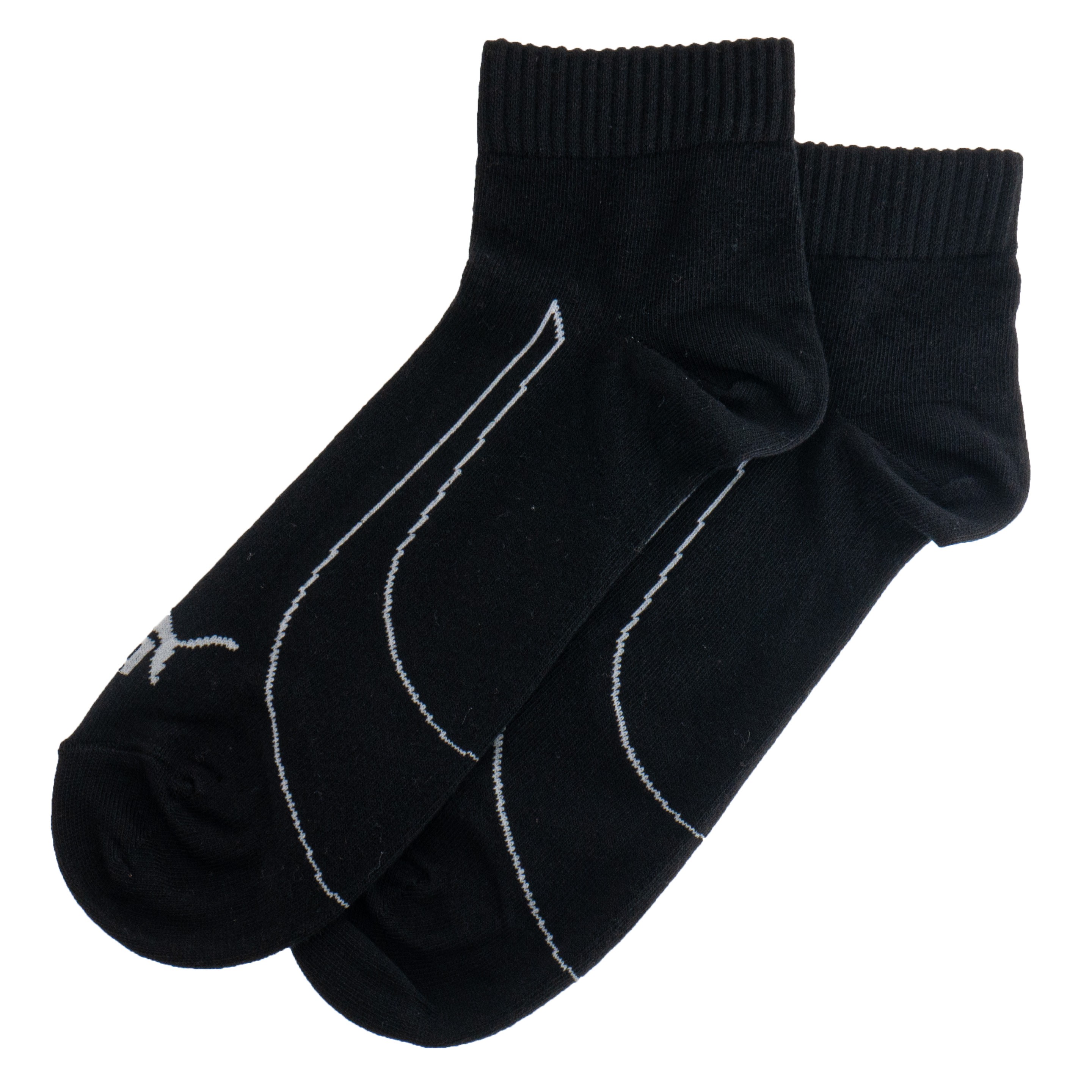 bezoeker pot Reisbureau Lot of 3 pairs of grey and black white PUMA Graphic - socks: Packs ...