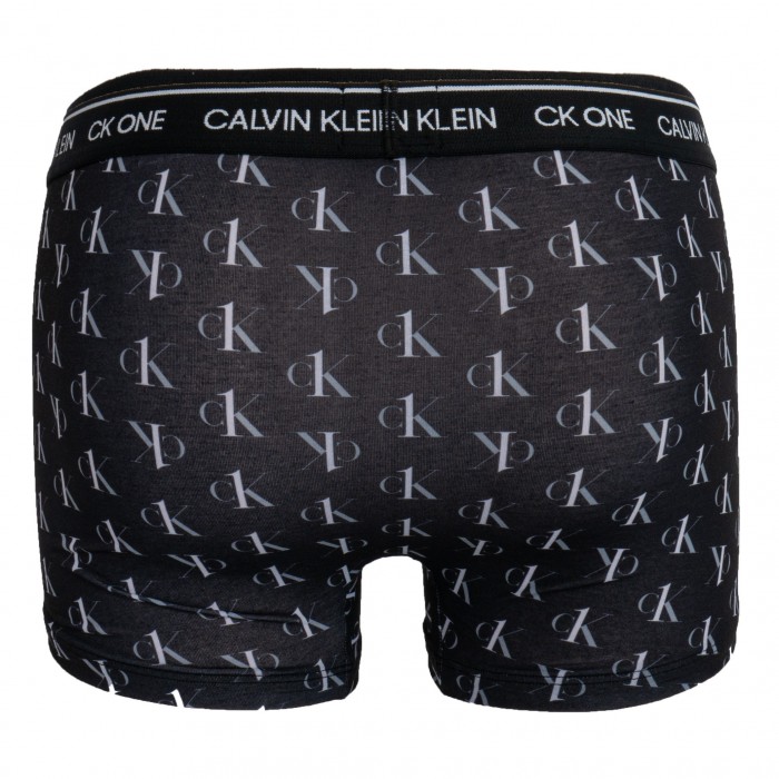  Boxer - CK ONE RECYCLED édition limitée imprimé noir - CALVIN KLEIN NB2327A-923 