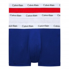  3 Pack Low Rise Trunks - Cotton Stretch - CALVIN KLEIN 0U2664G-103 