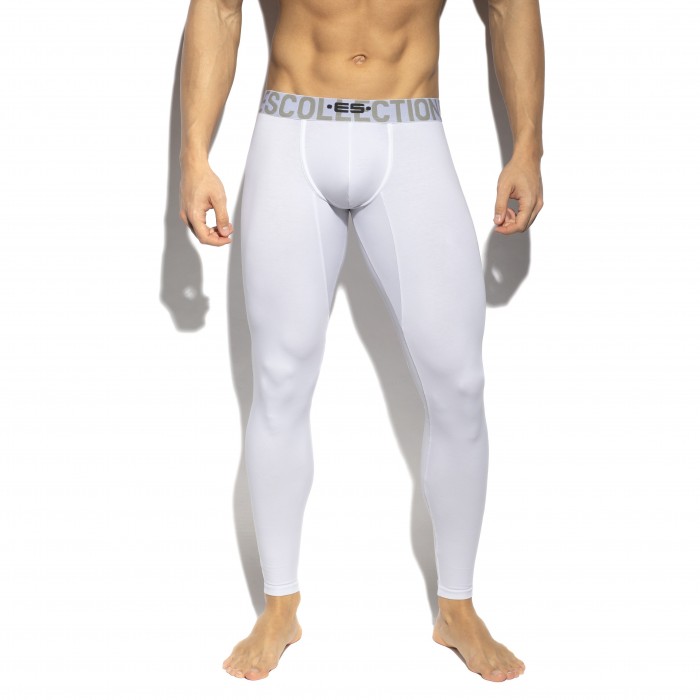  Long John basic coton - blanc - ES COLLECTION UN411-C01 