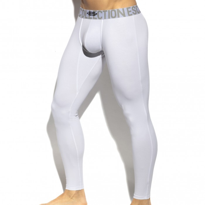  Long John basic coton - blanc - ES COLLECTION UN411-C01 