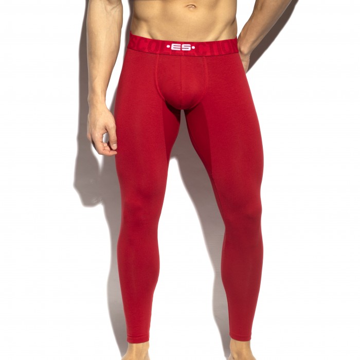  Long John basic coton - rouge - ES COLLECTION UN411-C06 