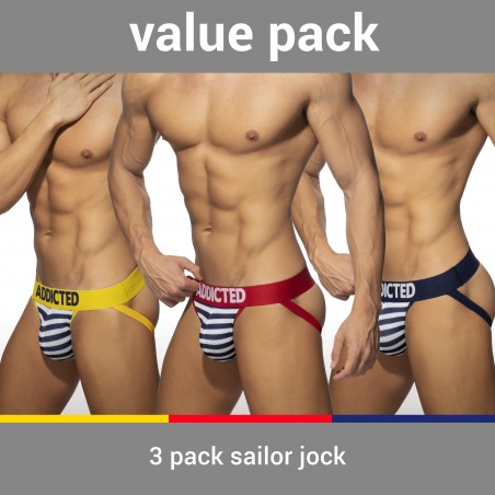 Jockstrap Sailor mesh (Lot of 3)