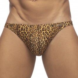  Slip de bain Léopard Stripe - marron - ADDICTED ADS270-C13 