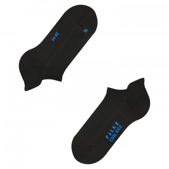  Cool Kick Sneaker Socks - black - FALKE 16609-3000 