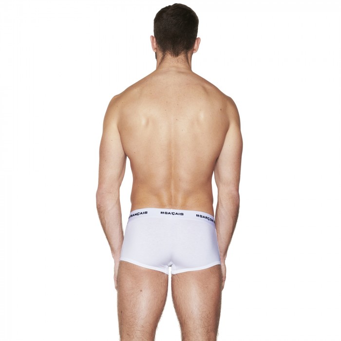  Le Boxer blanc Indispensable - GARÇON FRANÇAIS SHORTY12 BLANC PACK 