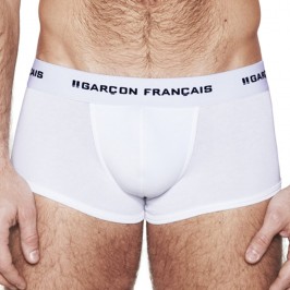  Le Boxer blanc Indispensable - GARÇON FRANÇAIS SHORTY12 BLANC PACK 