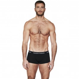  Black Boxer unverzichtbar - GARÇON FRANÇAIS SHORTY12 NOIR PACK 