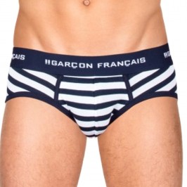  Sailor Brief - GARÇON FRANÇAIS SLIP16 MARINE/BLANC 