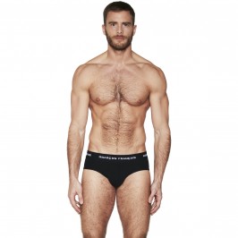  Black Brief Essential - GARÇON FRANÇAIS SLIP19 NOIR PACK 