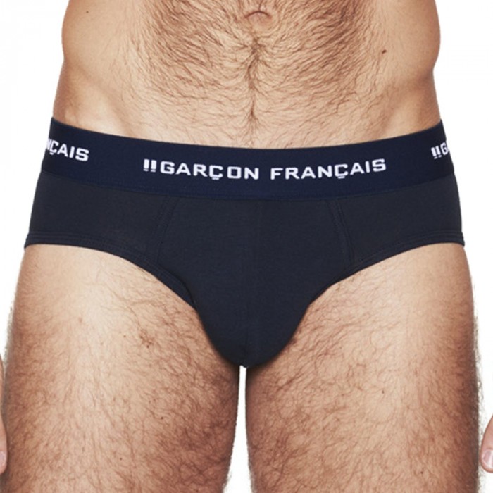  Slip azul marino Los Indispensables - GARÇON FRANÇAIS SLIP19 BLEU MARINE PACK 