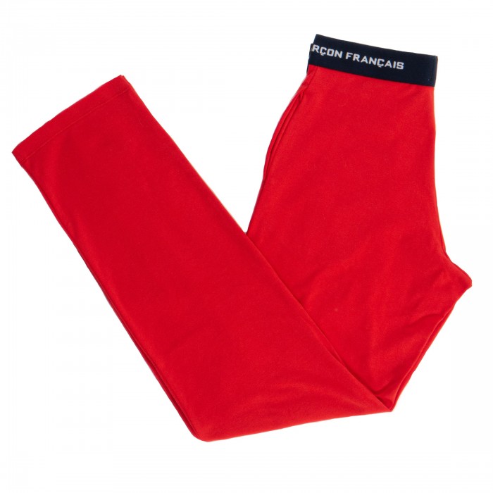  Short pyjama rouge - GARÇON FRANÇAIS SHORTDET18 LONG ROUGE 