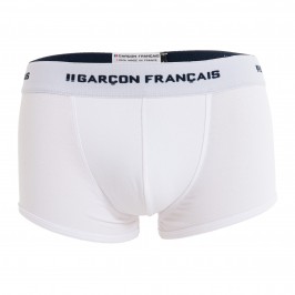 Le Boxer blanc Indispensable - GARÇON FRANÇAIS SHORTY12 BLANC PACK