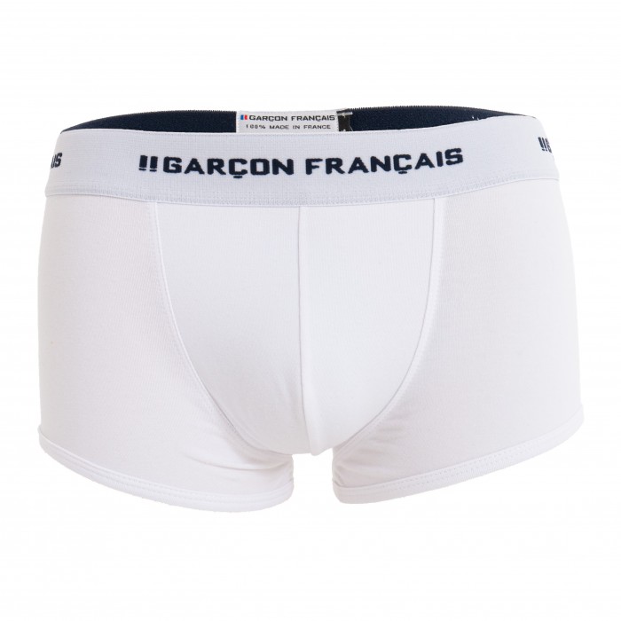 White Trunk Essential - GARÇON FRANÇAIS SHORTY12 BLANC PACK