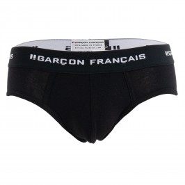 Black Brief Essential - GARÇON FRANÇAIS SLIP19 NOIR PACK