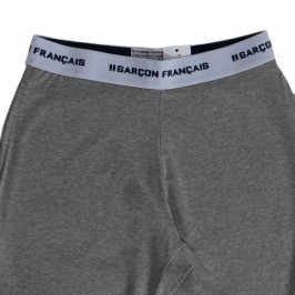  Grey pyjama bottom - GARÇON FRANÇAIS PANTDET18 LONG GRIS 