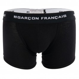 Boxer lungo nero Indispensabile - GARÇON FRANÇAIS BOXER13 NOIR PACK