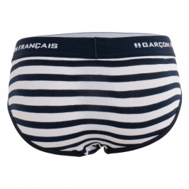  Sailor Brief - GARÇON FRANÇAIS SLIP16 MARINE/BLANC 