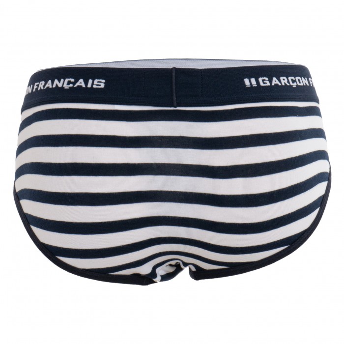  Sailor Brief - GARÇON FRANÇAIS SLIP16 MARINE/BLANC 