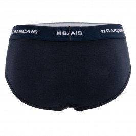  Navy Blue brief Essential - GARÇON FRANÇAIS SLIP19 BLEU MARINE PACK 