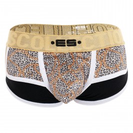 Boxer léo-chains - gold - ES COLLECTION UN420-C20