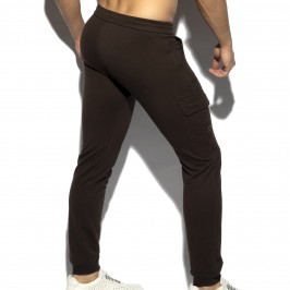  Pantalon Pique - marron - ES COLLECTION SP259 C13 