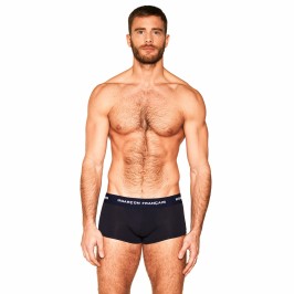  Navy Blue Trunk Essential - GARÇON FRANÇAIS SHORTY12 BLEU MARINE PACK 