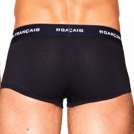  Boxer Bleu Marine Indispensable - GARÇON FRANÇAIS SHORTY12 BLEU MARINE PACK 