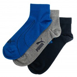  Lot de 3  paires de chaussettes PUMA Graphic - navy gris et bleu - PUMA 261091001-523 