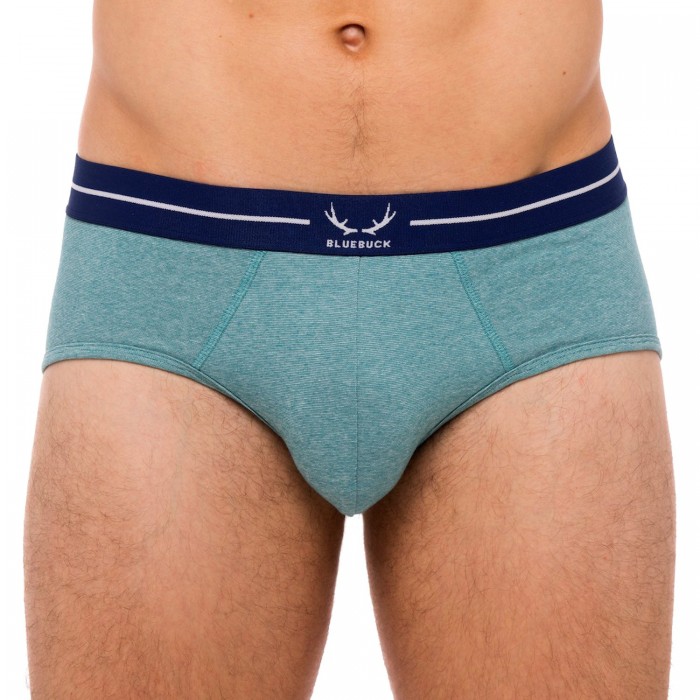  Slip Sport vert chiné - BLUEBUCK BR-ARCN 