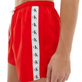  Short de bain Drawstring - rouge - CALVIN KLEIN KM0KM00556-XND 