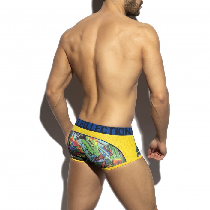  Trunk Floral mesh - jaune - ES COLLECTION UN418-C03 