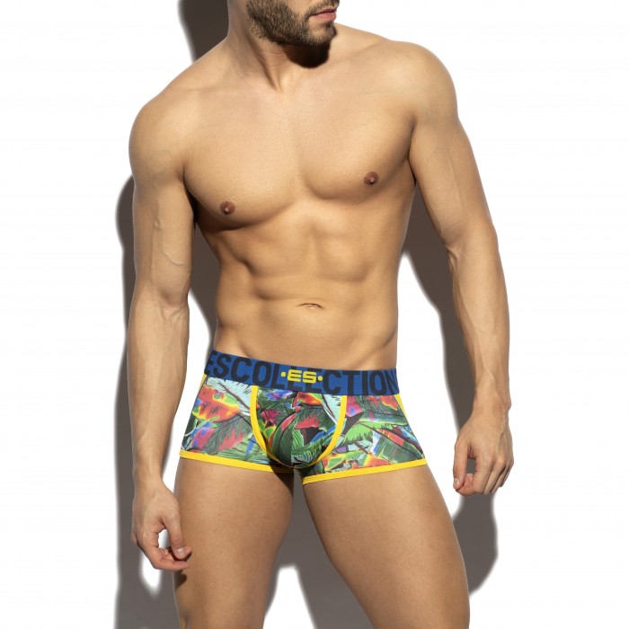  Trunk Floral mesh - jaune - ES COLLECTION UN418-C03 