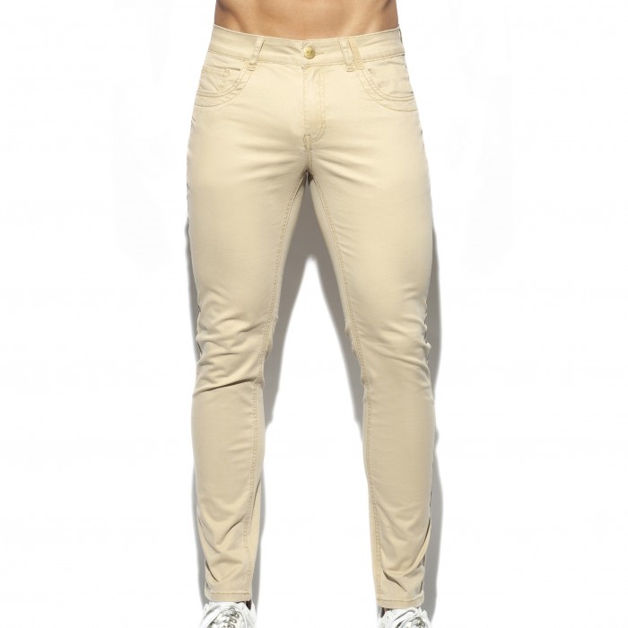  Pantalon Slim - beige - ES COLLECTION ESJ057-C28 