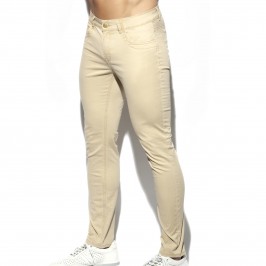  Pantalon Slim - beige - ES COLLECTION ESJ057-C28 