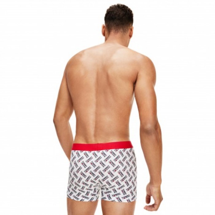  All-Over Logo Print Trunks - white - TOMMY HILFIGER UM0UM02181-0NR 