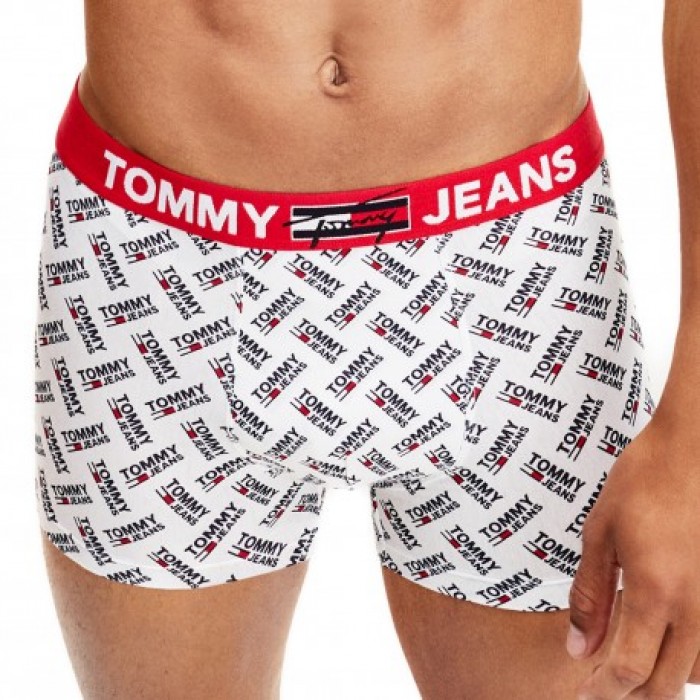  Boxer à motif logo - blanc - TOMMY HILFIGER UM0UM02181-0NR 