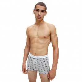  Boxershort - CK ONE staggered logo grau - CALVIN KLEIN NB2216A-SL4 