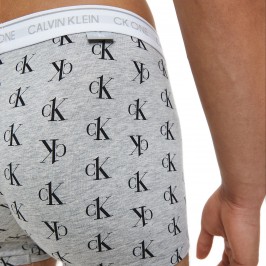  Boxershort - CK ONE staggered logo grau - CALVIN KLEIN NB2216A-SL4 