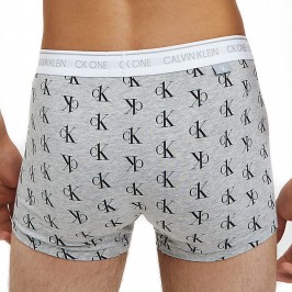  Boxer - CK ONE staggered logo gris - CALVIN KLEIN NB2216A-SL4 