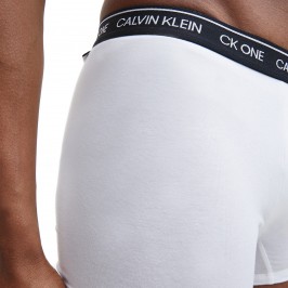  Lot de 2 boxers Calvin Klein - CK one blanc - CALVIN KLEIN -NB2385A-WBE 