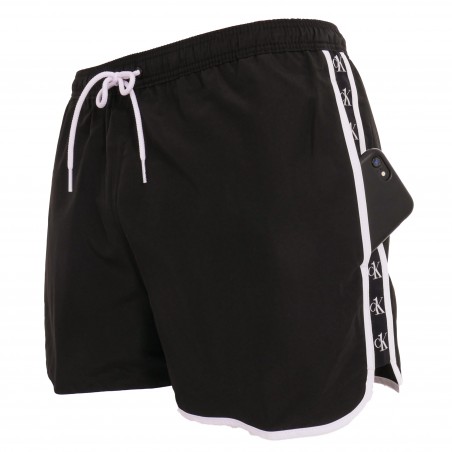 Pantaloncini da bagno nero Runner