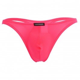 Mini Pushup string beach & underwear - néon - WOJOER 320B15-NEONCORAL