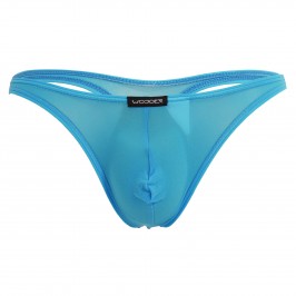 Mini Pushup string beach & underwear - turquoise - WOJOER 320B15-EIS