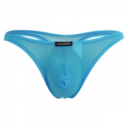 Mini pushup string beach - ropa interior - turquesa