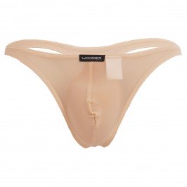 Mini Pushup string beach & underwear - nude - WOJOER 320B15-N