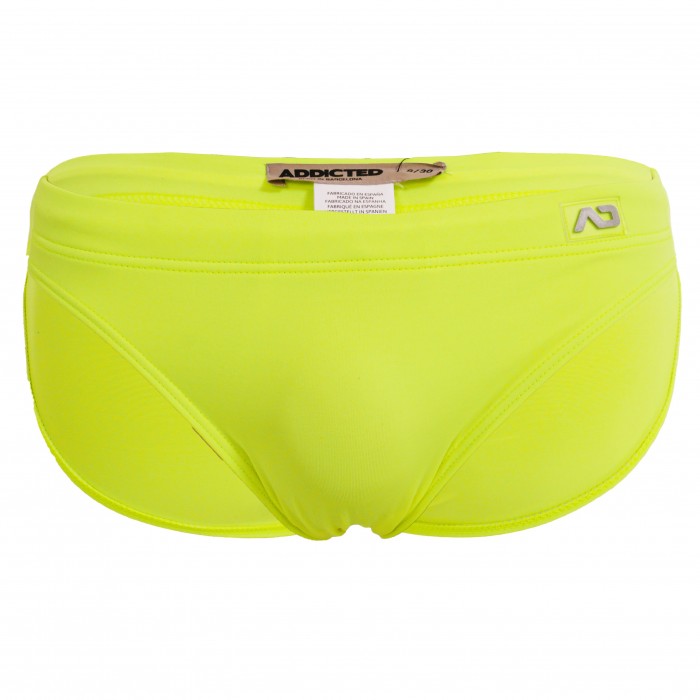 Mini slip de bain Néon - jaune - ADDICTED ADS284-C31